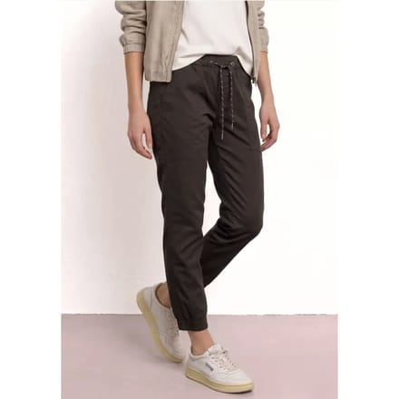 Slim legs broek in een lichtgewicht stof