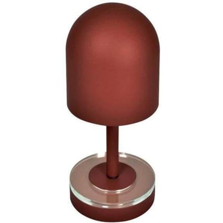 AYTM Acculamp Luceo, bruin, metaal, 24 cm, dimbaar, IP44
