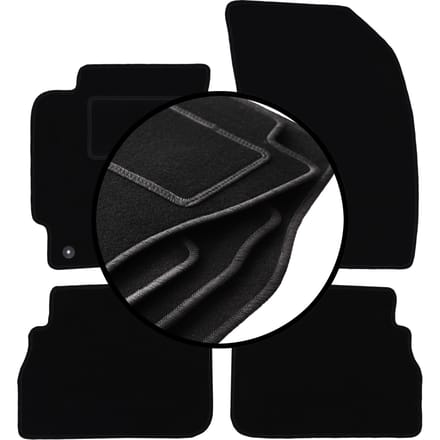 Complete set veloursmatten voor: Chevrolet Epica sedan (2006-2012)