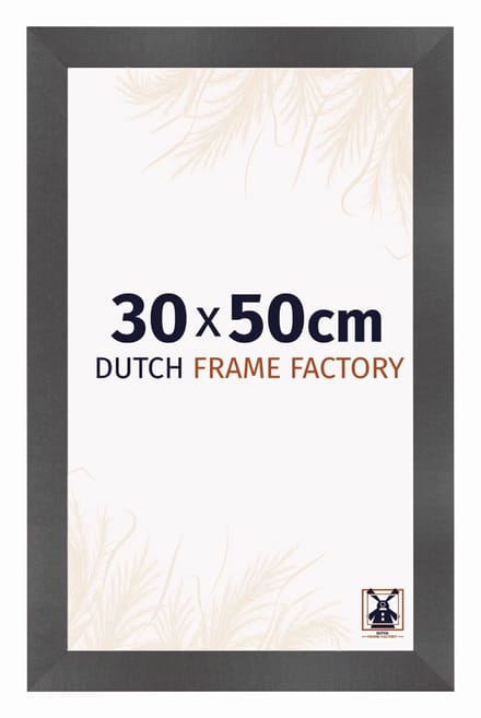 Fotolijst 30x50 cm - MDF - Zwart Mat - Praag