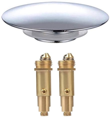 Allecto - Badkamer Gootsteen Afvoer Plug - Pop Up Klik Clack Stopper