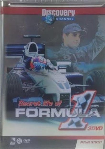 Secret Life Of Formula 1 - Discovery Channel 3dvd box
