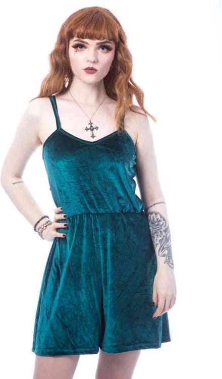 Vixxsin - MINERVA Playsuit - S - Groen