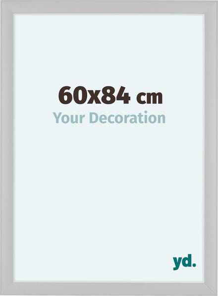 Your Decoration - Fotolijst 60x84 cm - MDF - Wit Mat - Como