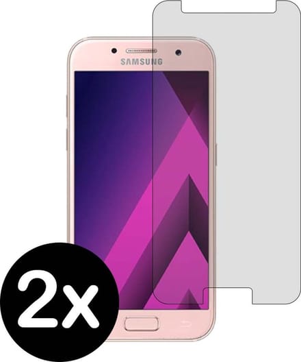 Smartphonica Screenprotector voor Samsung Galaxy A5 2017 van glas - 2 stuks geschikt voor Samsung Galaxy A5 (2017)