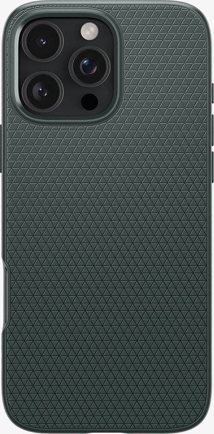 Spigen Liquid Air Hoesje Geschikt voor Apple iPhone 16 Pro Max - Back Cover Flexibel TPU Groen