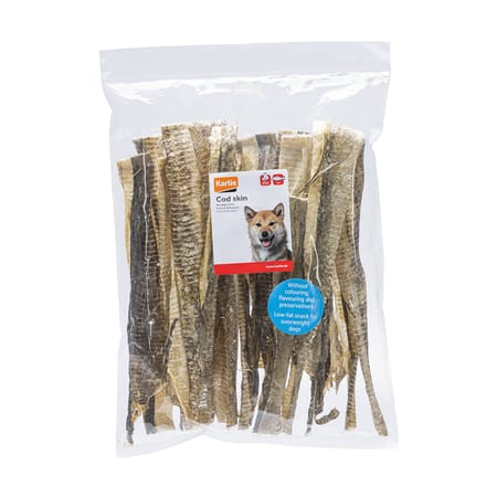 Spaarpakket: 2x150g Karlie kabeljauwhuid hondensnacks