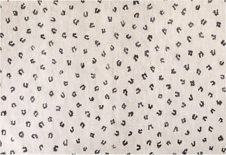 AFIS - Vloerkleed - Lichtbeige - 160 x 230 cm - Katoen