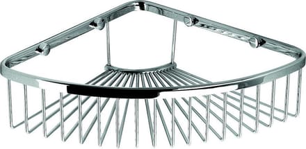 WillieJan Bad Doucherekje KD-5103 – Hoekbevestiging – Hoogwaardig Messing – Verchroomd
