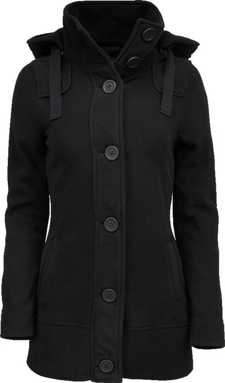 Brandit - Women Square Fleece Jacket - 5XL - Zwart