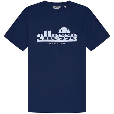 Ellesse Rillas-T-shirt met logo voor heren (Marine)