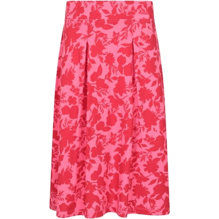 Mountain Warehouse Dames Waterfront Midi Rok (Rood)