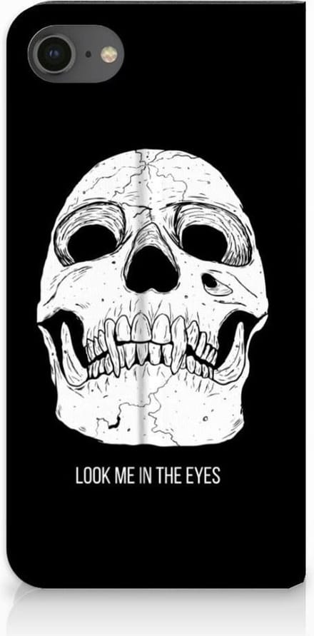Mobiel BookCase iPhone 7 | 8 | SE (2020) | SE (2022) Skull Eyes