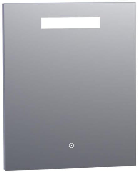 Brauer Garnet Spiegel - Rechthoekig - 60 cm - met Directe LED-Verlichting - Dimbaar - met Touchbediening