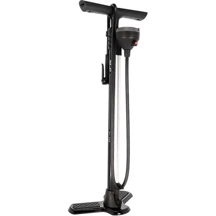XLC PU-S06 Vloerpomp – Fietspomp – 11 Bar – Presta/Schrader/ Dunlop - Zwart