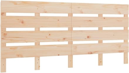 Hoofdbord Massief Grenenhout voor Bed 140x3x80 cm