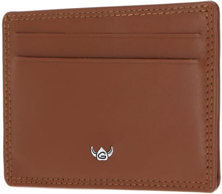 Golden Head Leren kaarthouder Polo RFID Protect Kartenetui 4448 Cognac bruine