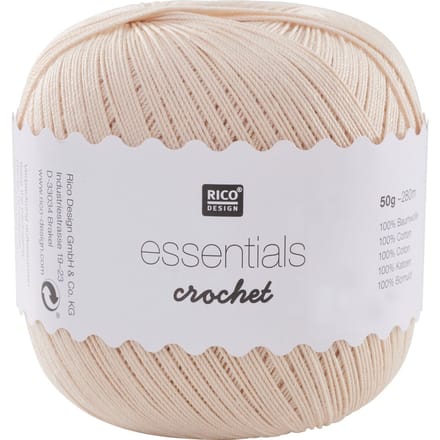 Rico Design Essentials Crochet - Beige