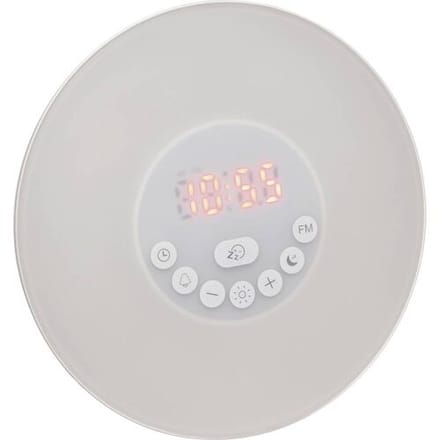 TFA Dostmann 60.2019.02 Wekker Kwarts Wit