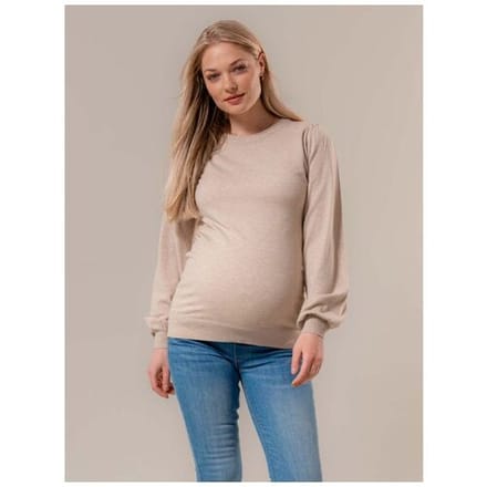 Prénatal zwangerschapstrui Light Brown Melange M Dames