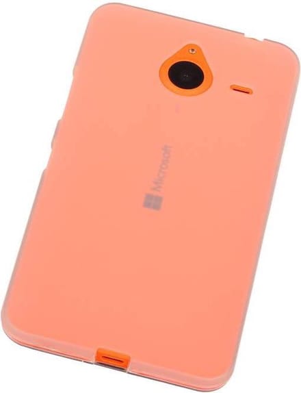 Microsoft Lumia 540 TPU Hoesje Transparant Grijs