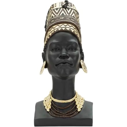 Decoratief beeldje Mauro Ferretti Donna Masai Turbante