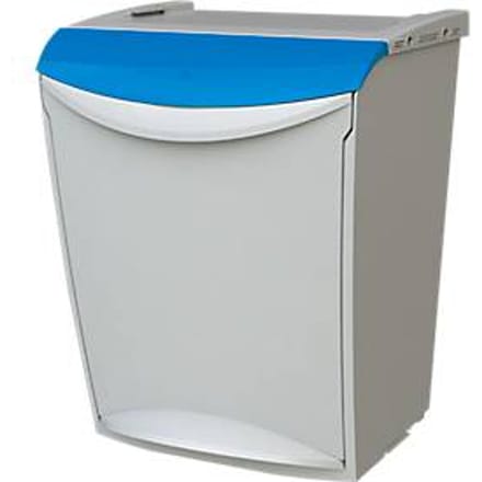 Afvalbak Ecosystem Blauw 25l. - Emga 600081 - Horeca & Professioneel