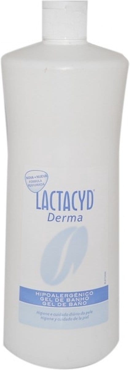 Gel intime - LACTACYD - DERMA - 1000 ML - Hypoallergénique - Pour tous types de peau