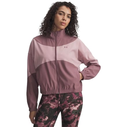 Vrouwelijke trainingsjack van stof Under Armour Rival