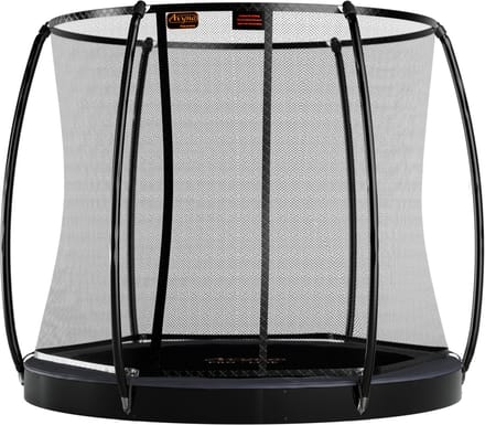 Avyna Trampoline FlatLevel Ø305 met veiligheidsnet | Grijs
