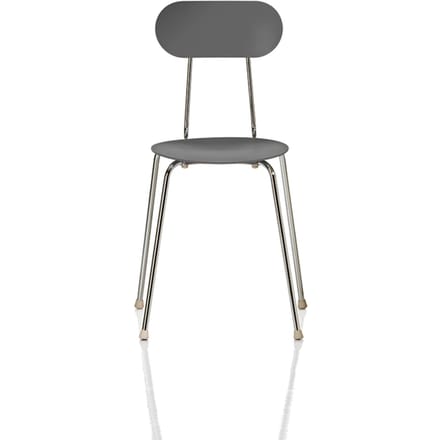 Magis Mariolina Stoel - antracietgrijs - chroom