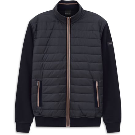 Bugatti Herren Sweatjack met gewatteerde voorkant