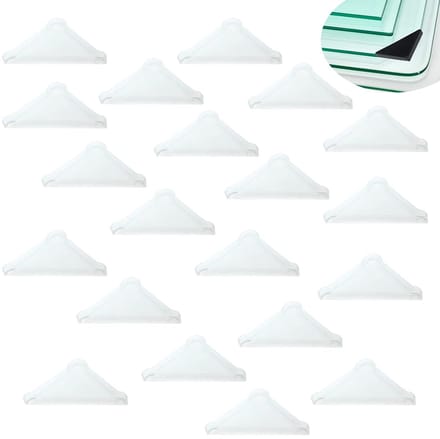 Dailygoods- Hoekbescherming 20 Stuks - Driehoekige Hoekbeschermers - Kunststof