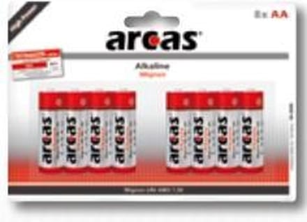 Arcas 117 44806 AA Alkaline batterij