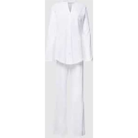 Hanro Katoen Deluxe pyjama met lange mouwen