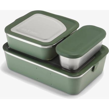 Klean Kanteen Family Set (Big Meal, Lunch, Snack) Sea Spray