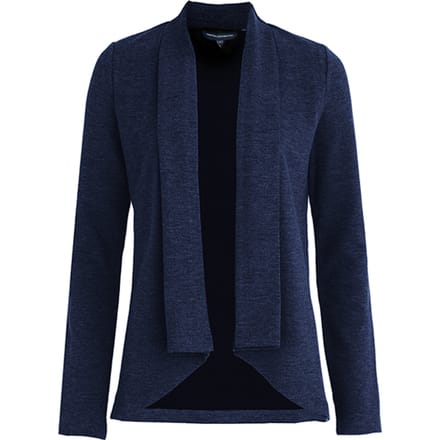 French Connection Josie Jersey Drape Front Jckt Utility Blue Taglia: S | Sovracamicie Outlet | Donna | Blu