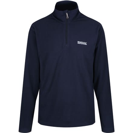 Regatta - Geweldig voor Buiten Heren Thompson Half Zip Fleece Sweater (Navy)