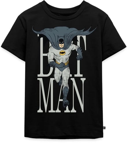 Batman Runs Through the Night Premium T Shirt Kinderen