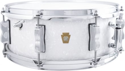 Ludwig LS9080P Jazz Fest Snare 14"x,5,5" White Marine - Snaredrum