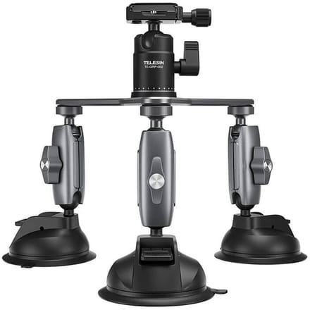 THREE-ARM SUCTION MOUNT