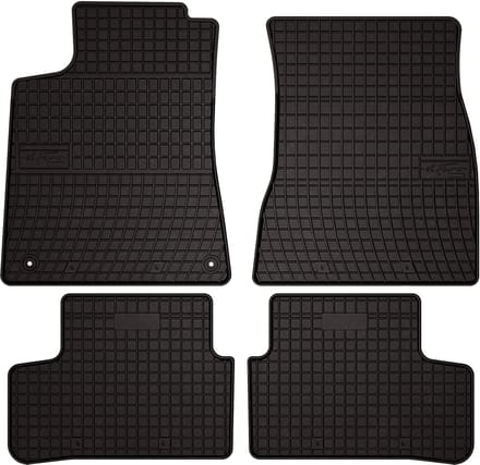 Wielganizator SolidPRO - Mercedes B W247 - Rubber Automatten - Zwarte Kleur - Pasvorm