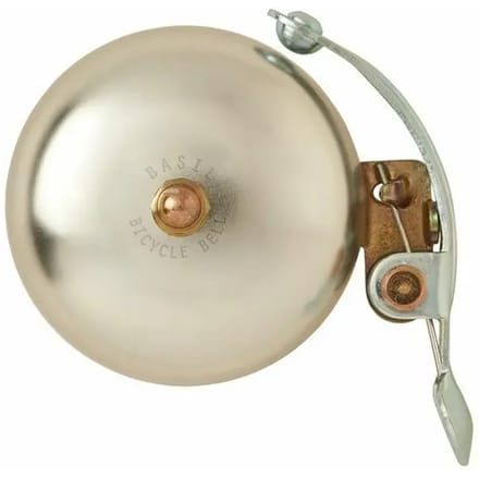 Mechanische bel Basil Portland 55 mm zilver glanzend
