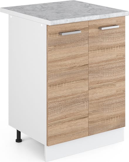 Vicco R-Line Keukenonderkast – 60 cm, WB Marmer Sonoma