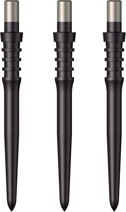Dartpunten - Pijltips - Precisie Werpen - Titan Pro - 28 mm - Zwart