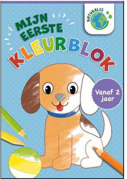 Wins Holland kleurblok voor peuters - creatief speelgoed vanaf 2 jaar.
