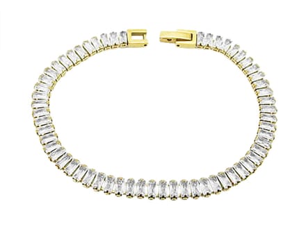 Montebello Armband Hulst Gold - 316L Staal - 3x5.5mm - 20cm