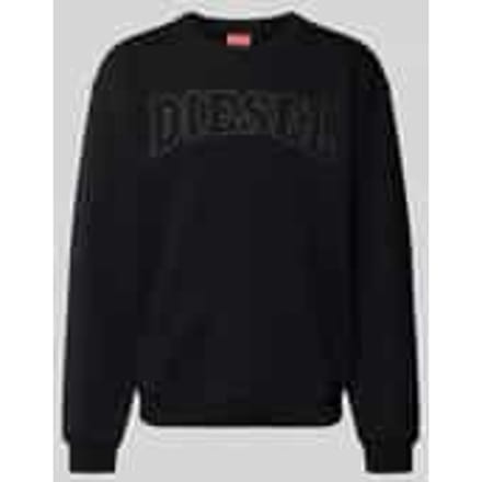 sweatshirt met labelstitching