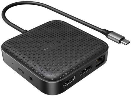 USB Hub Hyper HD583-GL Black 100 W