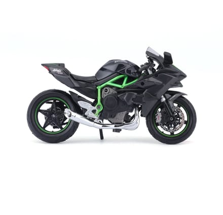 Maisto Kawasaki Ninja H2 R - Modelauto - Schaal 1:18 - Carbon/Groen